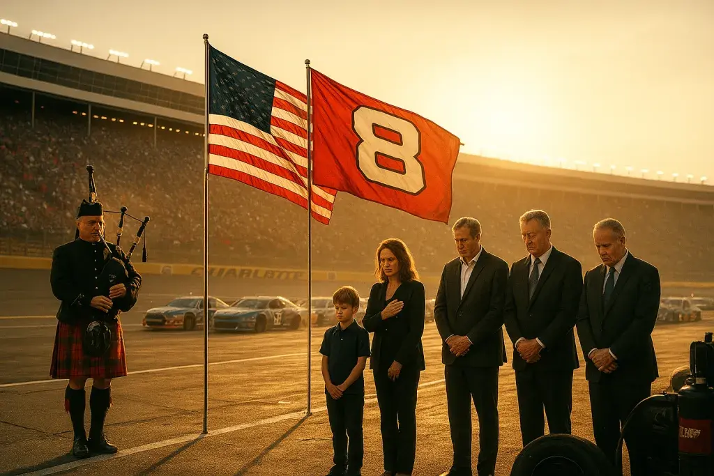 Busch family joins drivers and owners at Charlotte pre-race tribute
