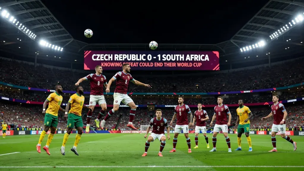 Czech Republic Face South Africa Knowing Defeat Could End Their World Cup