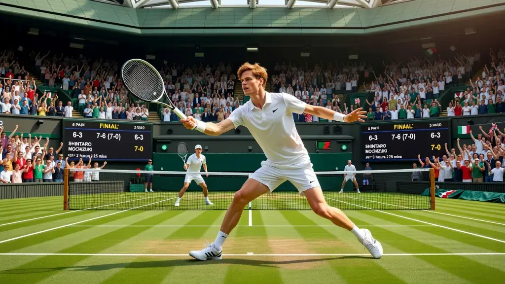Sinner Cruises Into Wimbledon Quarter-Finals, Keeping Title Defence on Track
