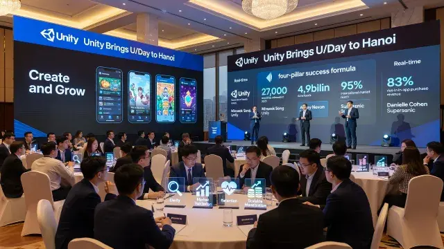 Unity Brings U/Day to Hanoi, Spotlighting Vietnam's Surging Game Development Scene