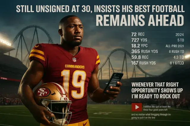 Deebo Samuel, Still Unsigned at 30, Insists His Best Football Remains Ahead