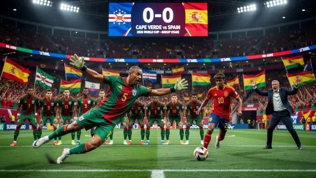 Cape Verde Stun Spain as Four Draws Rock World Cup Group Stage