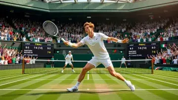 Sinner Cruises Into Wimbledon Quarter-Finals, Keeping Title Defence on Track