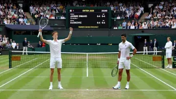 Sinner Dismantles Djokovic to Reach Wimbledon Final, Federer Record Stays Intact